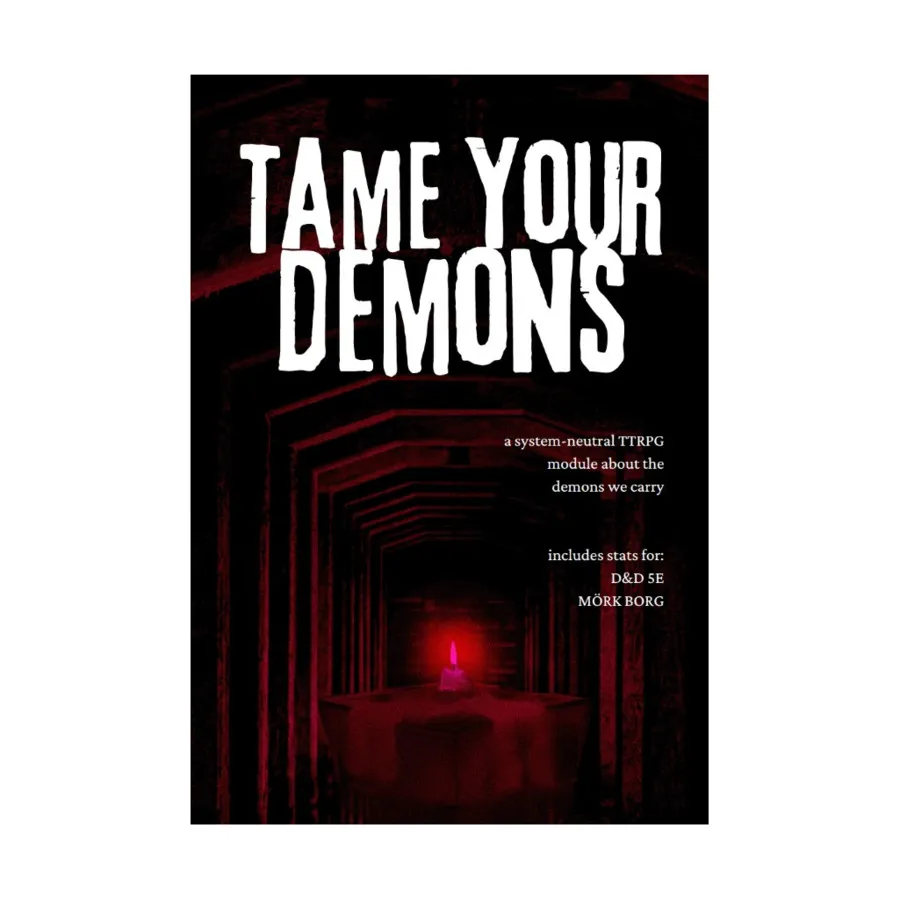 Tame Your Demons, Role Playing Games (M. Allen Hall), мягкая обложка
Tame Your Demons, Role Playing Games (M. Allen Hall), мягкая обложка