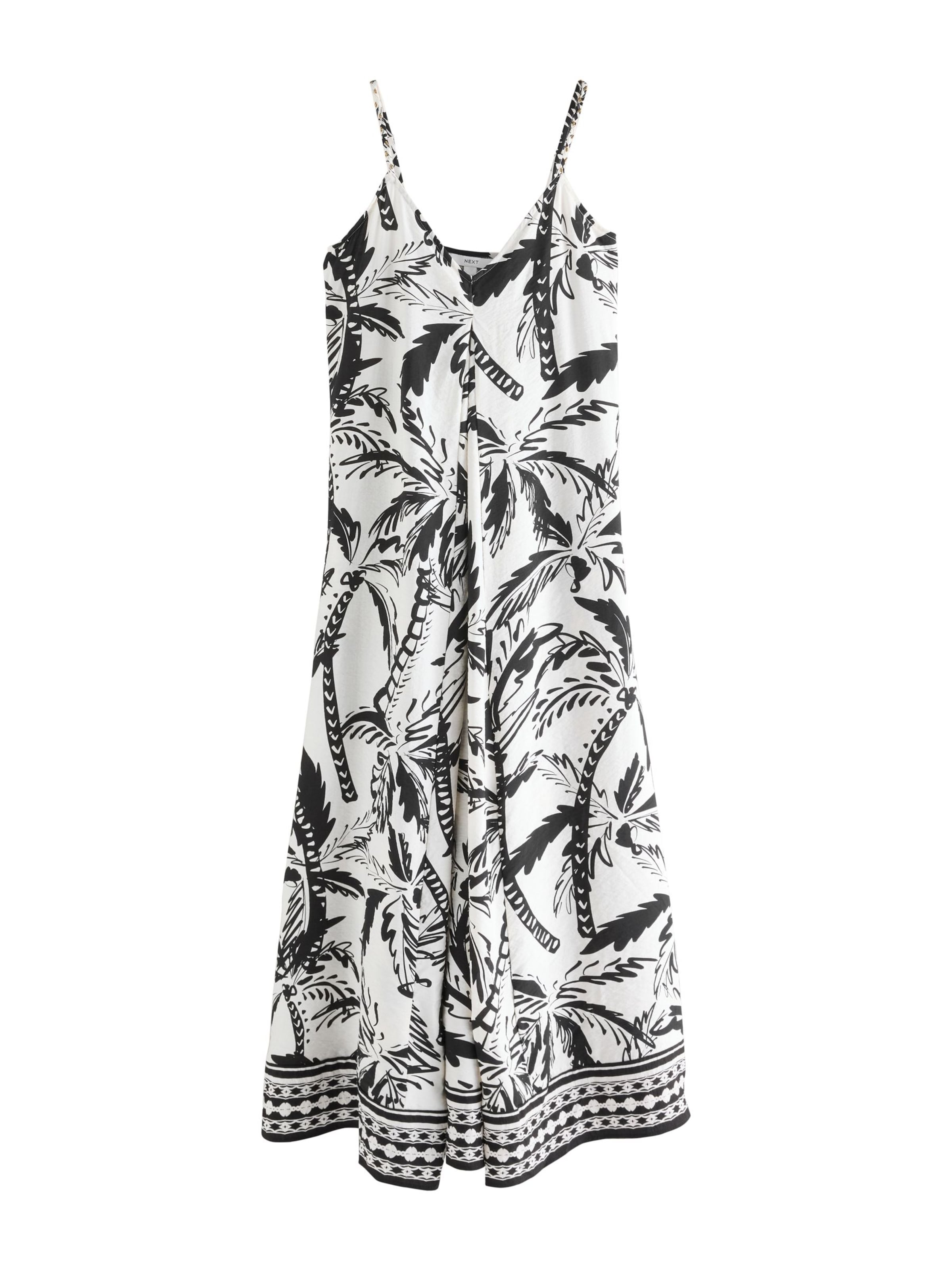 Next Пляжное платье в черном и белом цветах
Next Пляжное платье в черном и белом цветах