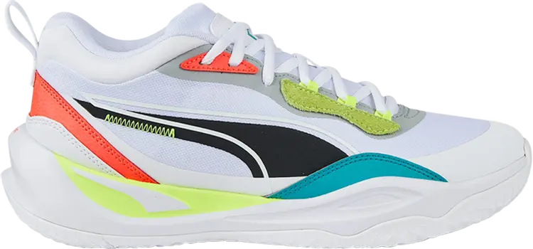 Кроссовки Puma Playmaker Pro White Fiery Coral Lime, белый
Кроссовки Puma Playmaker Pro White Fiery Coral Lime, белый