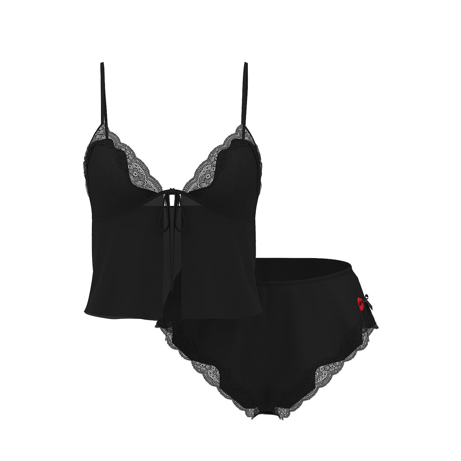 Комплект белья Victoria's Secret Tease Satin & Chiffon Flyaway Cami, черный
Комплект белья Victoria's Secret Tease Satin & Chiffon Flyaway Cami, черный