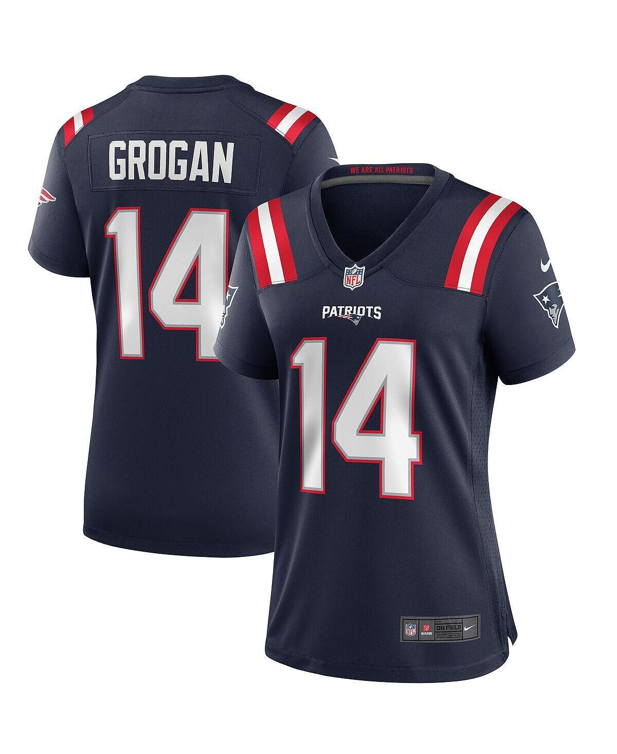 Женская футболка steve grogan navy new england patriots game для пенсионеров Nike, синий
Женская футболка steve grogan navy new england patriots game для пенсионеров Nike, синий