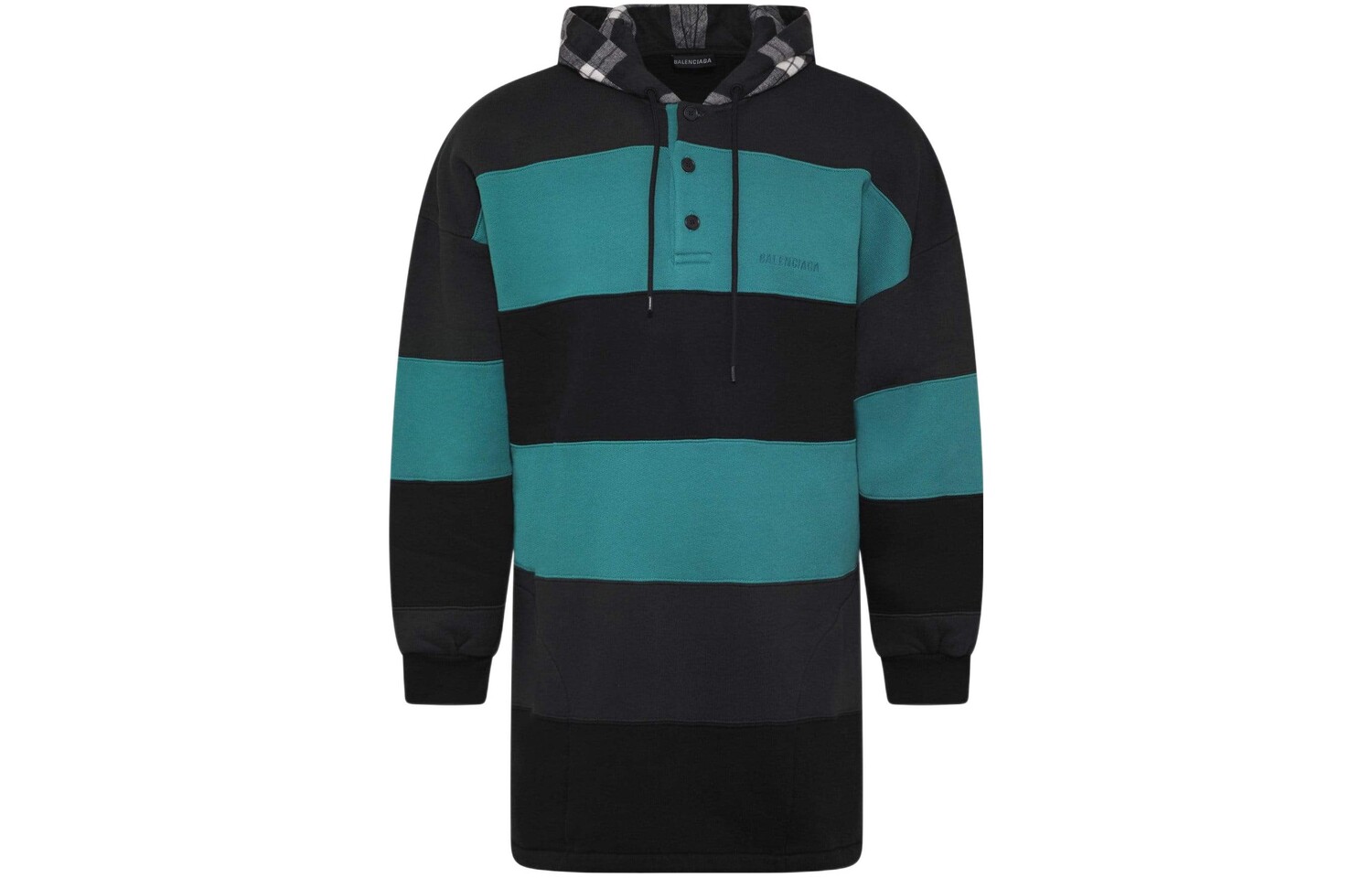 Толстовка мужская Balenciaga Patchwork, черный / сине-зеленый
Толстовка мужская Balenciaga Patchwork, черный / сине-зеленый