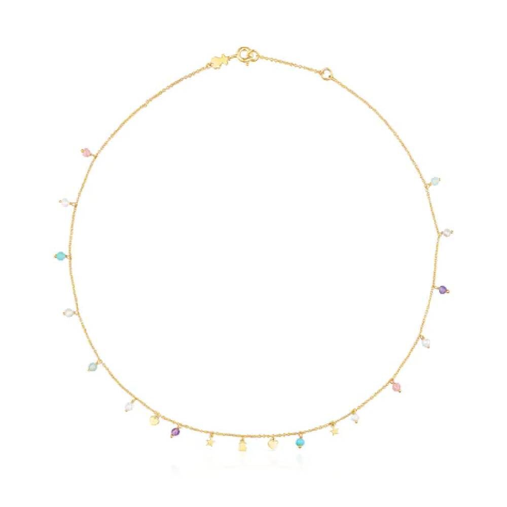 Колье Tous Vermeil Cool Joy With Gemstones, позолоченное серебро/драгоценные камни
Колье Tous Vermeil Cool Joy With Gemstones, позолоченное серебро/драгоценные камни