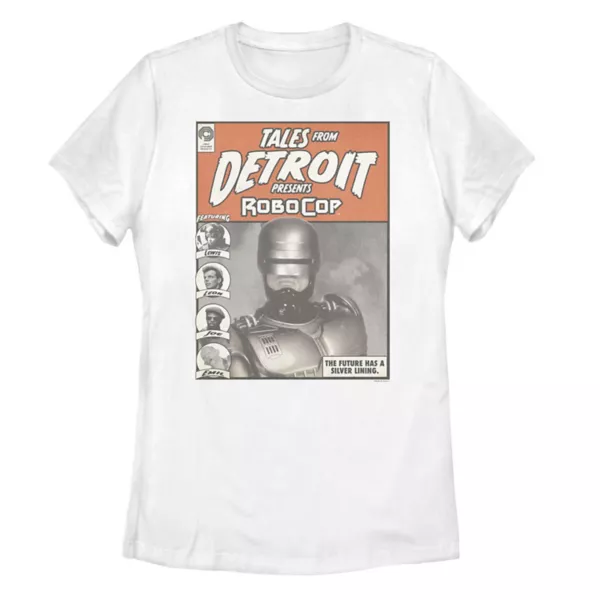 Футболка с комиксом "Истории робокопа из Детройта" для подростков Licensed Character, белый
Футболка с комиксом "Истории робокопа из Детройта" для подростков Licensed Character, белый