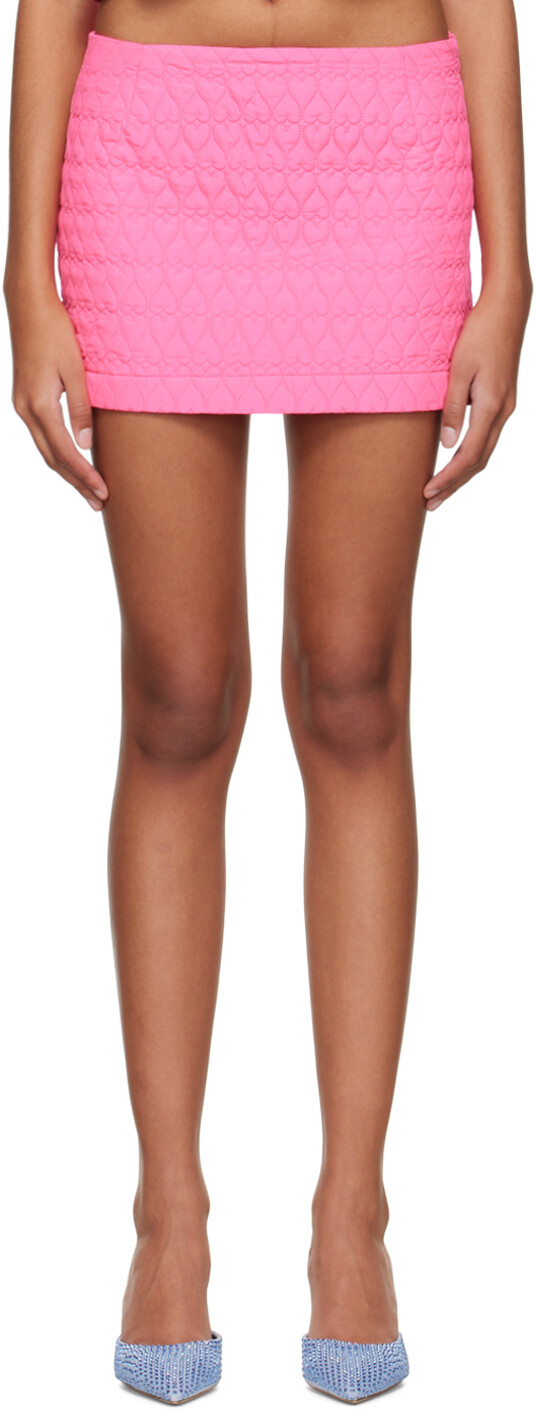 Розовая мини-юбка с сердечками Marco Rambaldi
Розовая мини-юбка с сердечками Marco Rambaldi