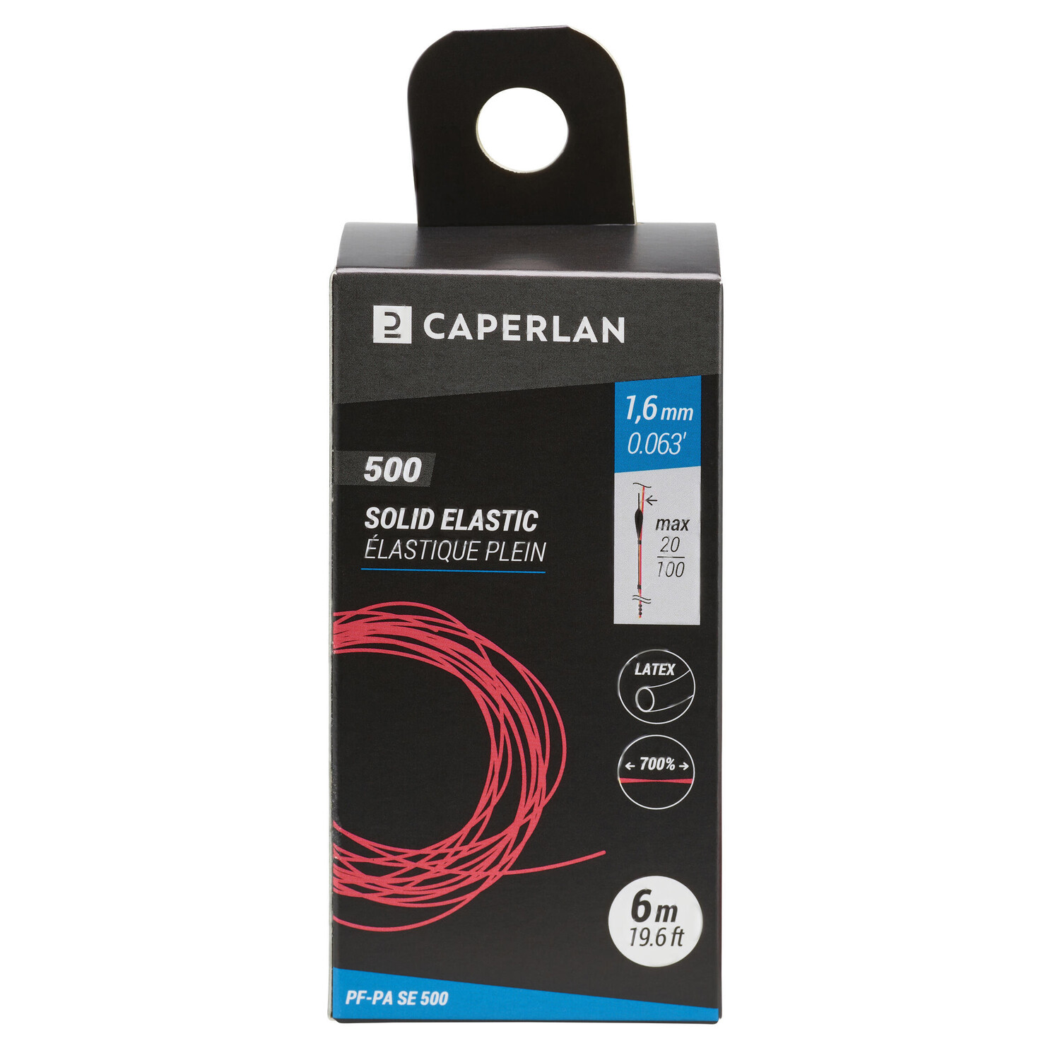 Эластичный твердый каучуковый латекс PF PA SE 500 1,6 мм 6 м CAPERLAN 
Эластичный твердый каучуковый латекс PF PA SE 500 1,6 мм 6 м CAPERLAN