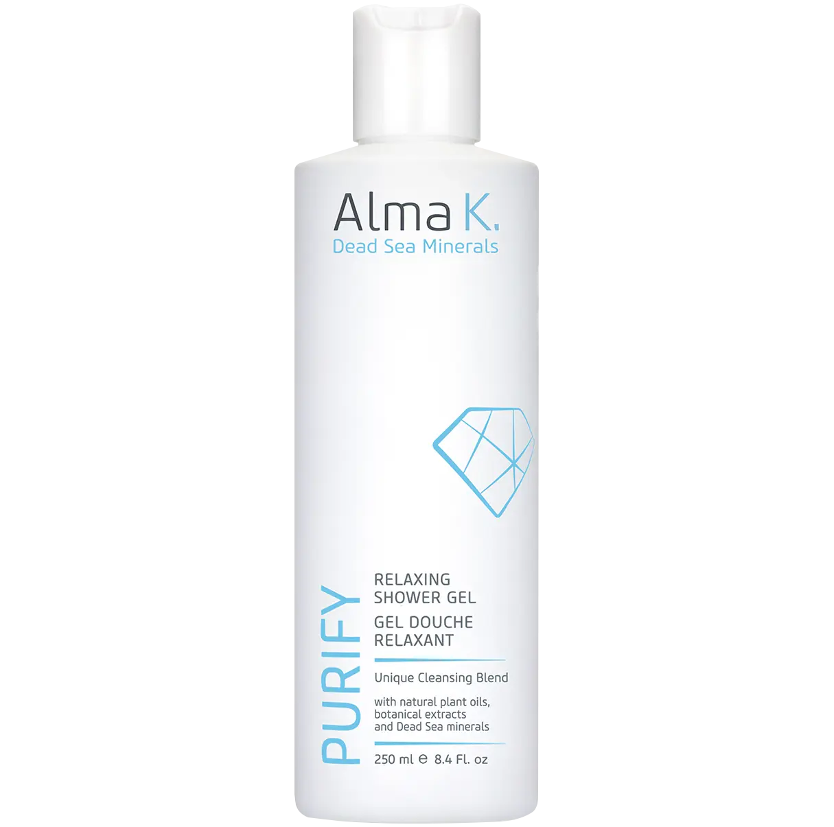 Alma K. Purify расслабляющий гель для душа, 250 мл
Alma K. Purify расслабляющий гель для душа, 250 мл