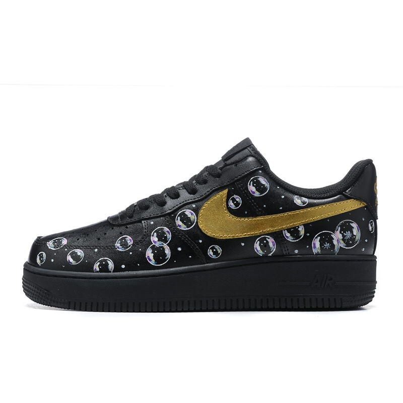 Кроссовки Nike Air Force 1 Skateboarding Shoes Unisex Low-top Black, черный/золотой
Кроссовки Nike Air Force 1 Skateboarding Shoes Unisex Low-top Black, черный/золотой
