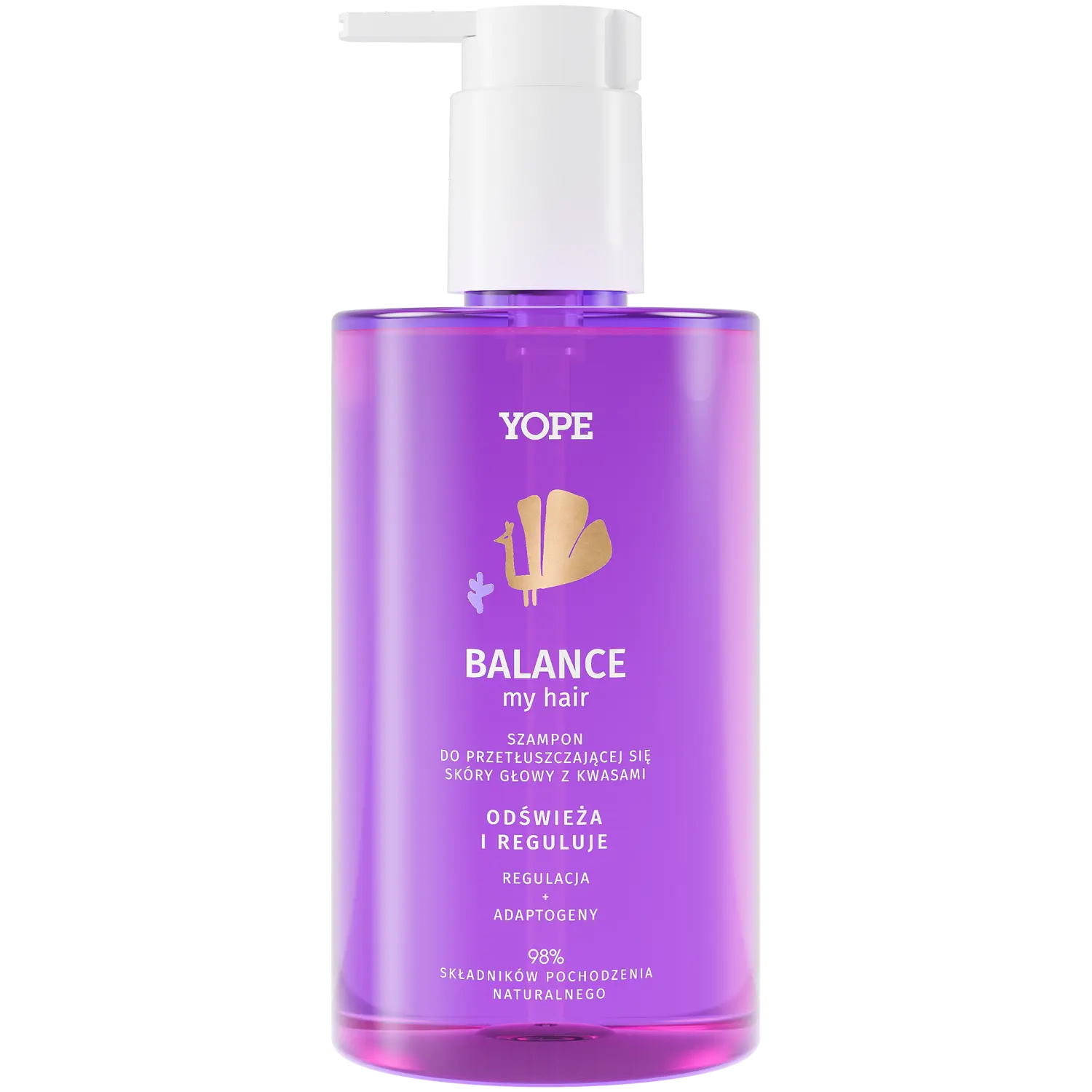 Yope Balance My Hair очищающий шампунь для волос, 300 мл
Yope Balance My Hair очищающий шампунь для волос, 300 мл
