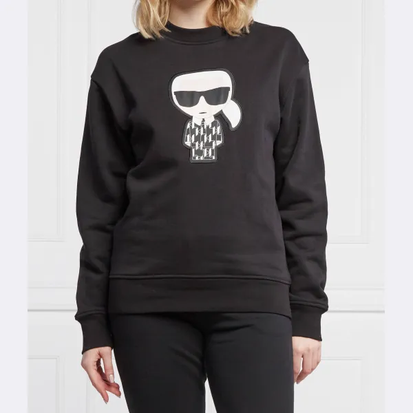 Толстовка обычного кроя Karl Lagerfeld, черный
Толстовка обычного кроя Karl Lagerfeld, черный