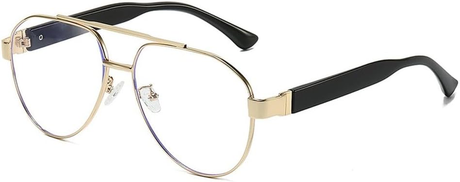 Ретро металлические солнцезащитные очки-пилот с двойной перемычкой для мужчин, модные градиентные очки с защитой от УФ-излучения UV400 для женщин, панк-стиль SKFGNX, Golden Black Clear
Ретро металлические солнцезащитные очки-пилот с двойной перемычкой для мужчин, модные градиентные очки с защитой от УФ-излучения UV400 для женщин, панк-стиль SKFGNX, Golden Black Clear