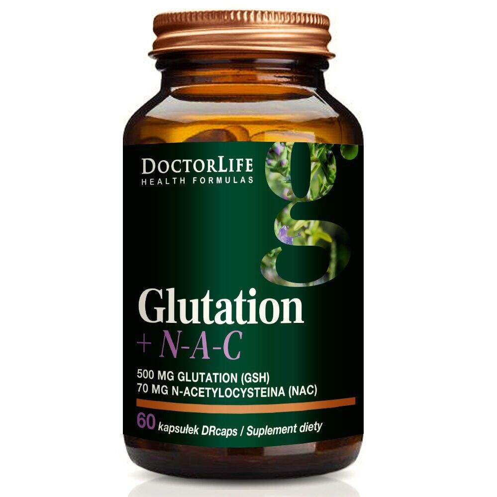Doctor Life Glutation + N-A-C Добавка для поддержки печени, 60 капсул/1 упаковка
Doctor Life Glutation + N-A-C Добавка для поддержки печени, 60 капсул/1 упаковка