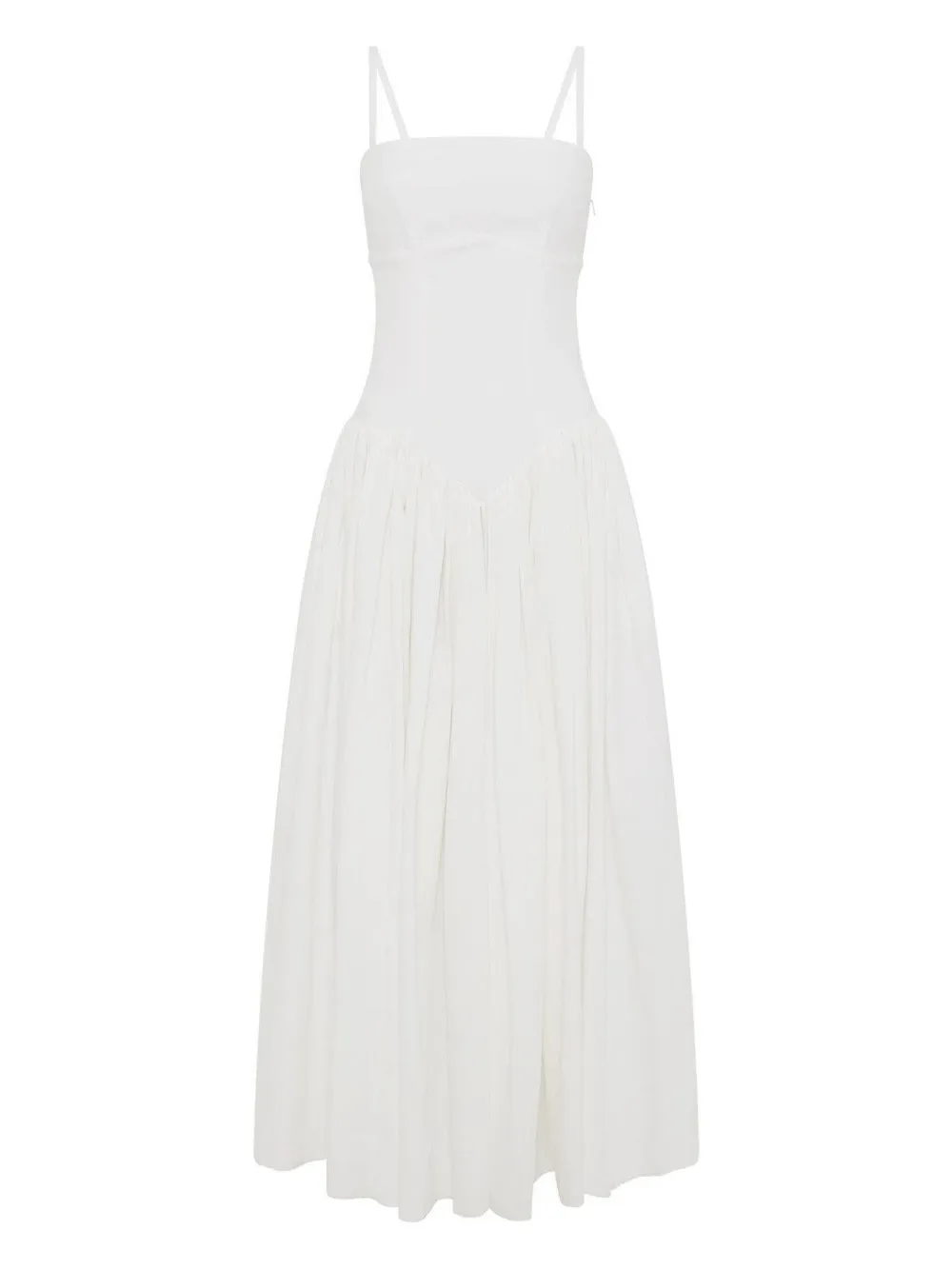 Платье миди Oriana Gabriela Hearst, белый
Платье миди Oriana Gabriela Hearst, белый