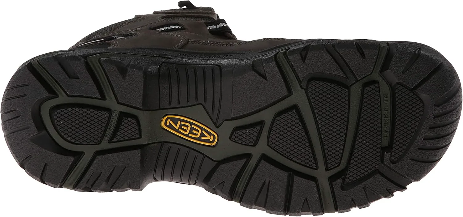 Мужские рабочие ботинки KEEN Utility Braddock с высоким берцем, стальным носком и водонепроницаемые
Мужские рабочие ботинки KEEN Utility Braddock с высоким берцем, стальным носком и водонепроницаемые