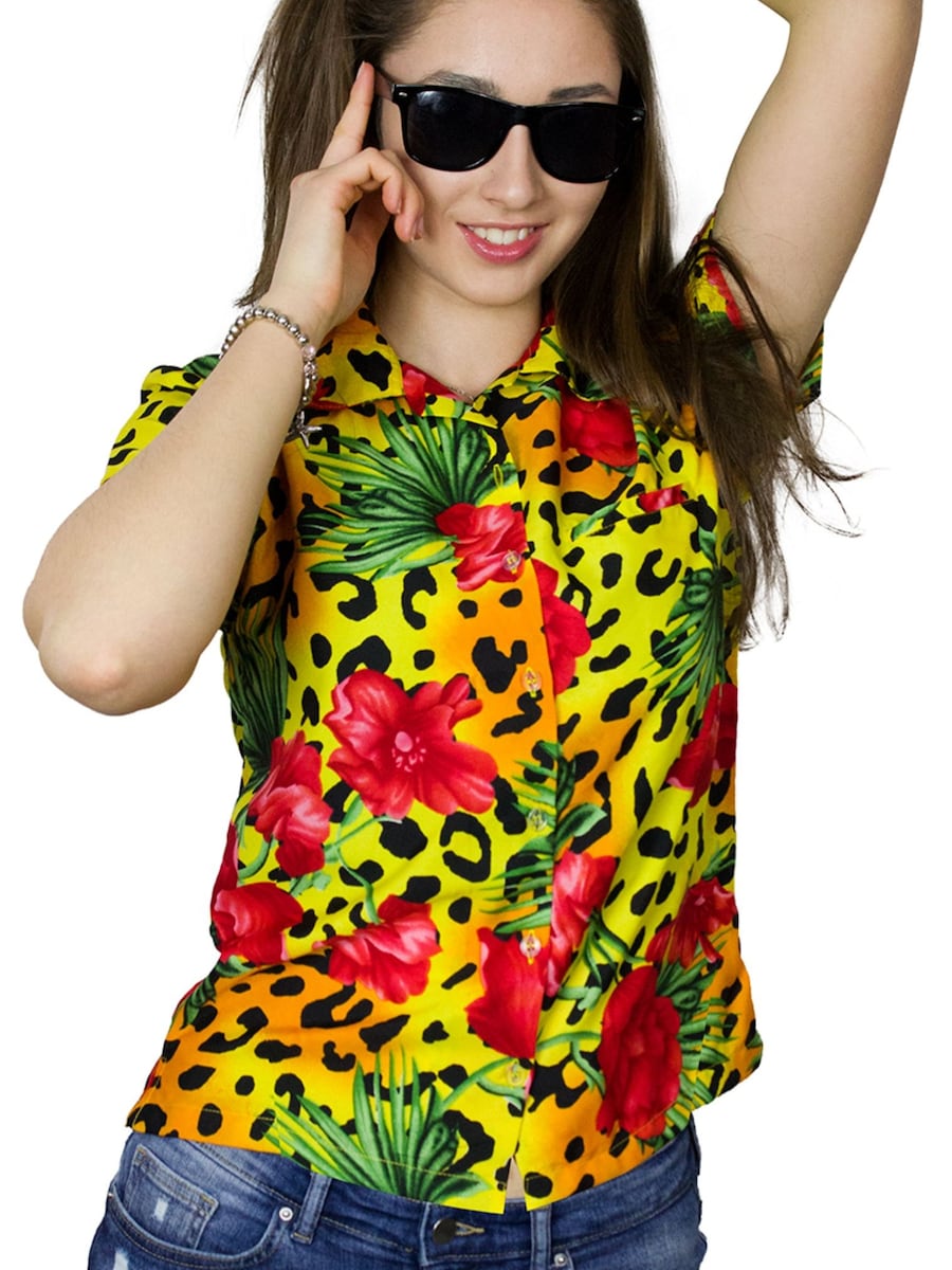 Блуза King Kameha Leopard Flowers, желтый
Блуза King Kameha Leopard Flowers, желтый