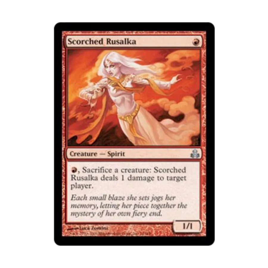 CCG Выжженная Русалка (U), MTG - Guildpact
CCG Выжженная Русалка (U), MTG - Guildpact