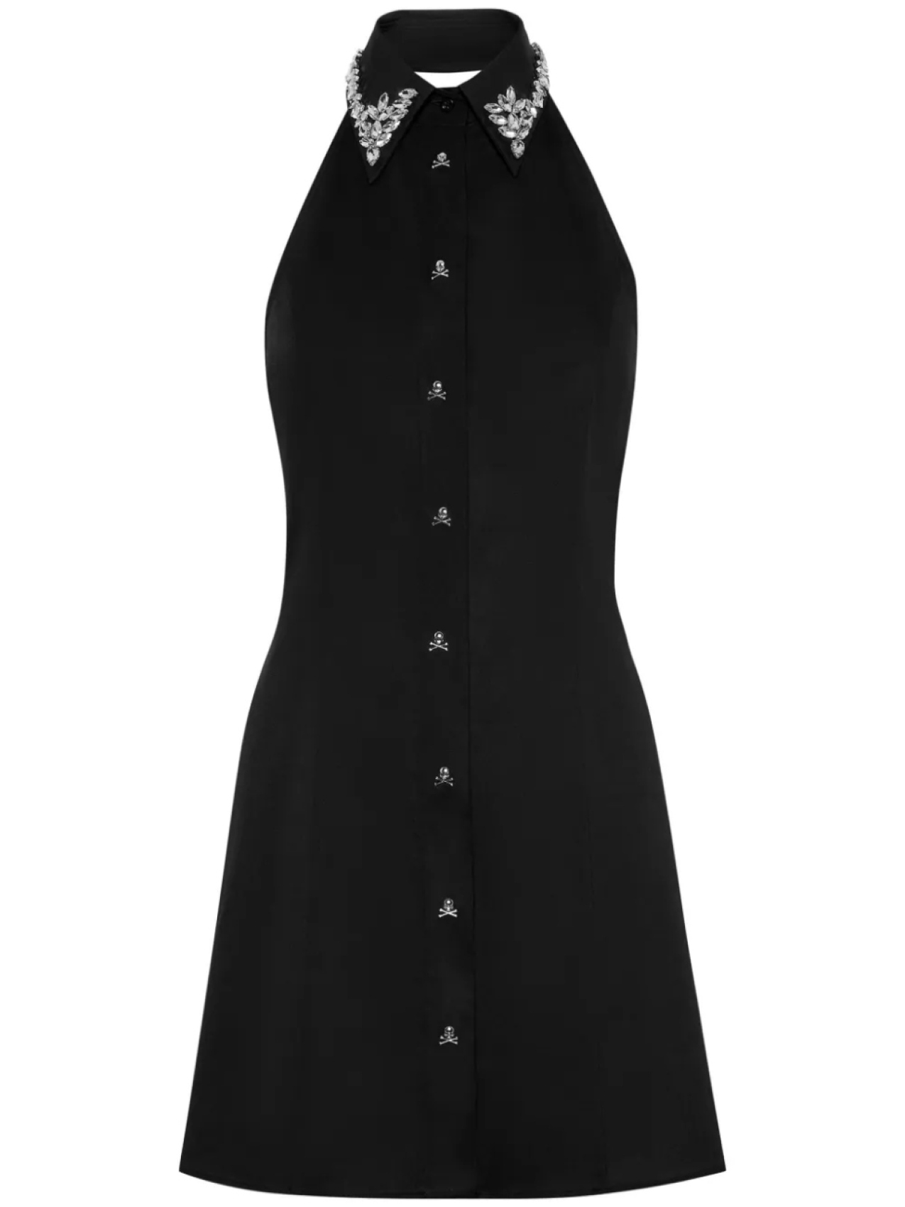 Philipp Plein платье мини с кристаллами, черный
Philipp Plein платье мини с кристаллами, черный