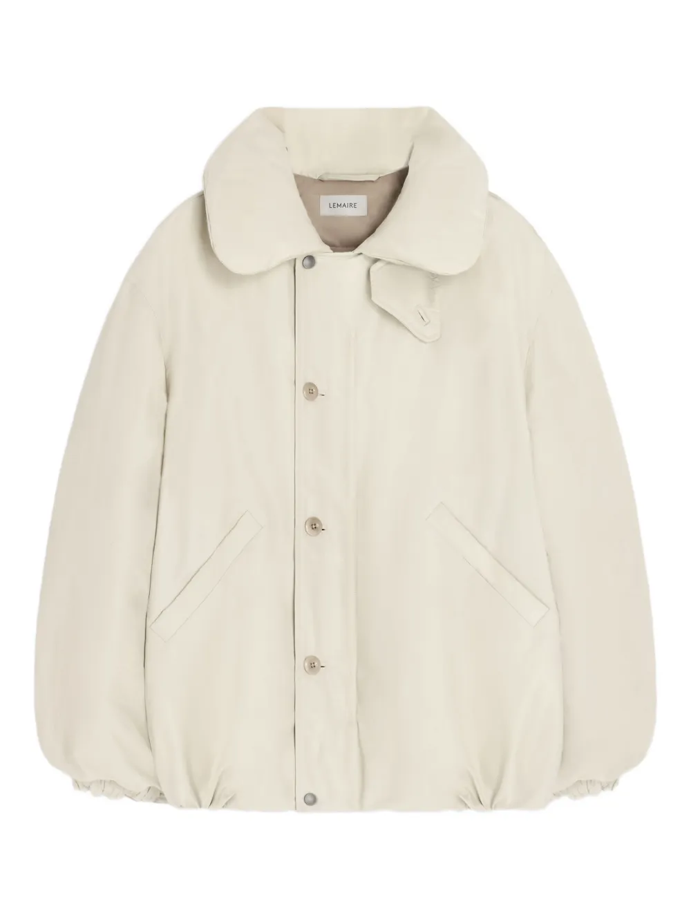 Пуховик с объемным воротником LEMAIRE, нейтральный
Пуховик с объемным воротником LEMAIRE, нейтральный
