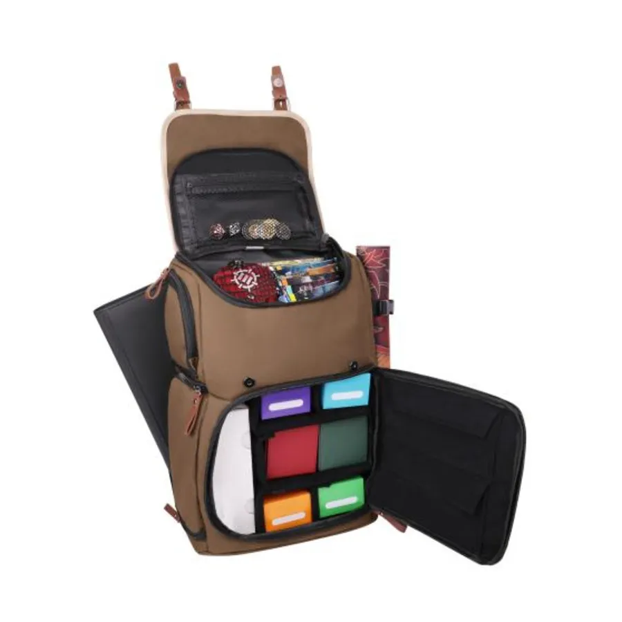 Рюкзак для коллекционных карточек Designer Edition — коричневый, Supplies (Enhance Tabletop)
Рюкзак для коллекционных карточек Designer Edition — коричневый, Supplies (Enhance Tabletop)