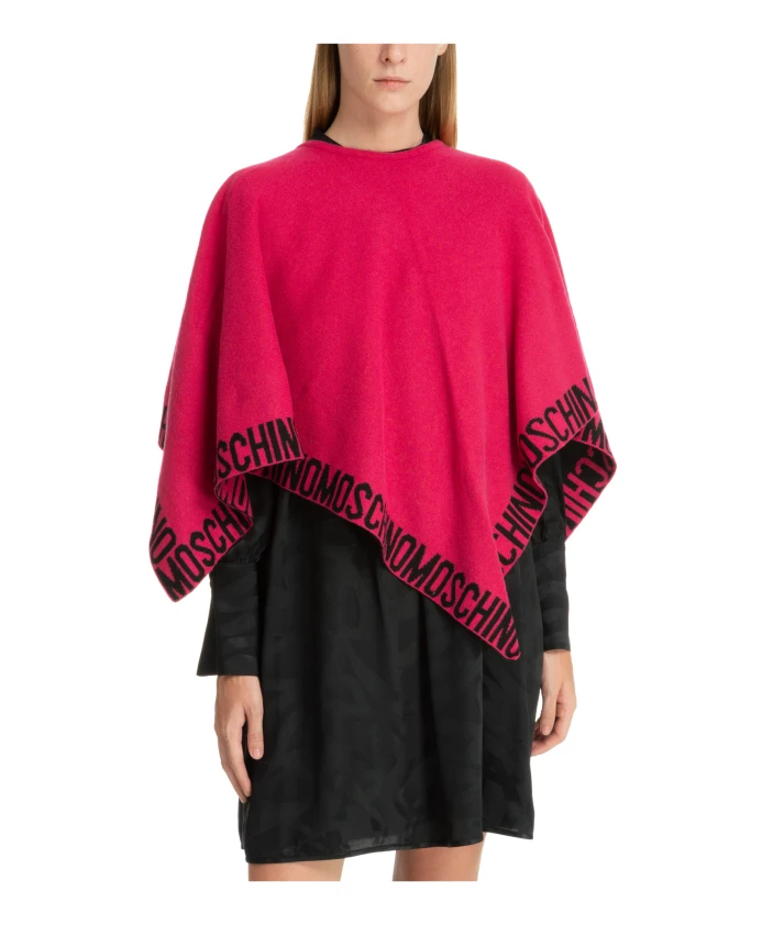 Роскошный жакет кейп из смесовой шерсти Moschino, розовый
Роскошный жакет кейп из смесовой шерсти Moschino, розовый