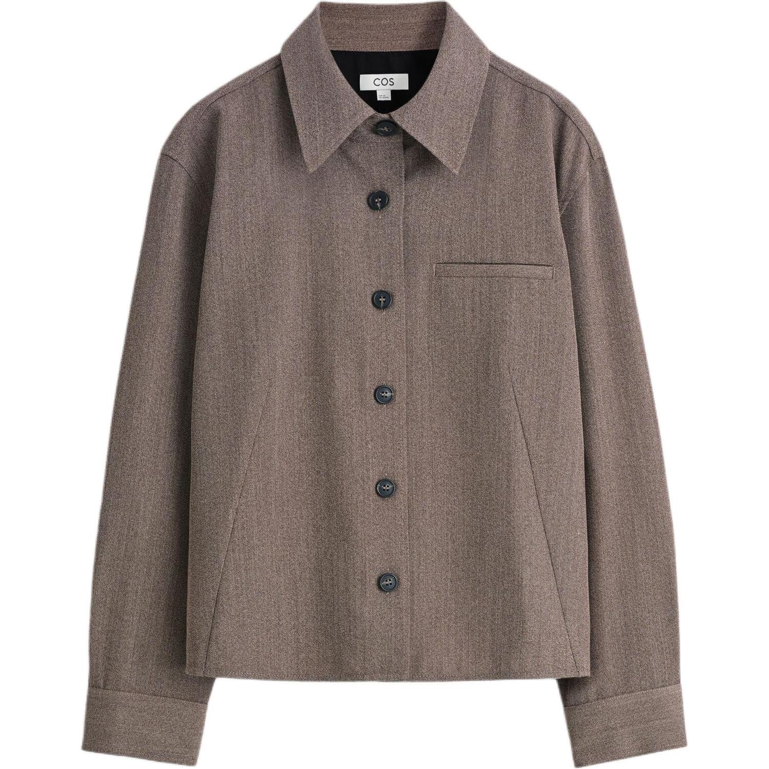 COS Женская рубашка коричневого цвета
COS Женская рубашка коричневого цвета