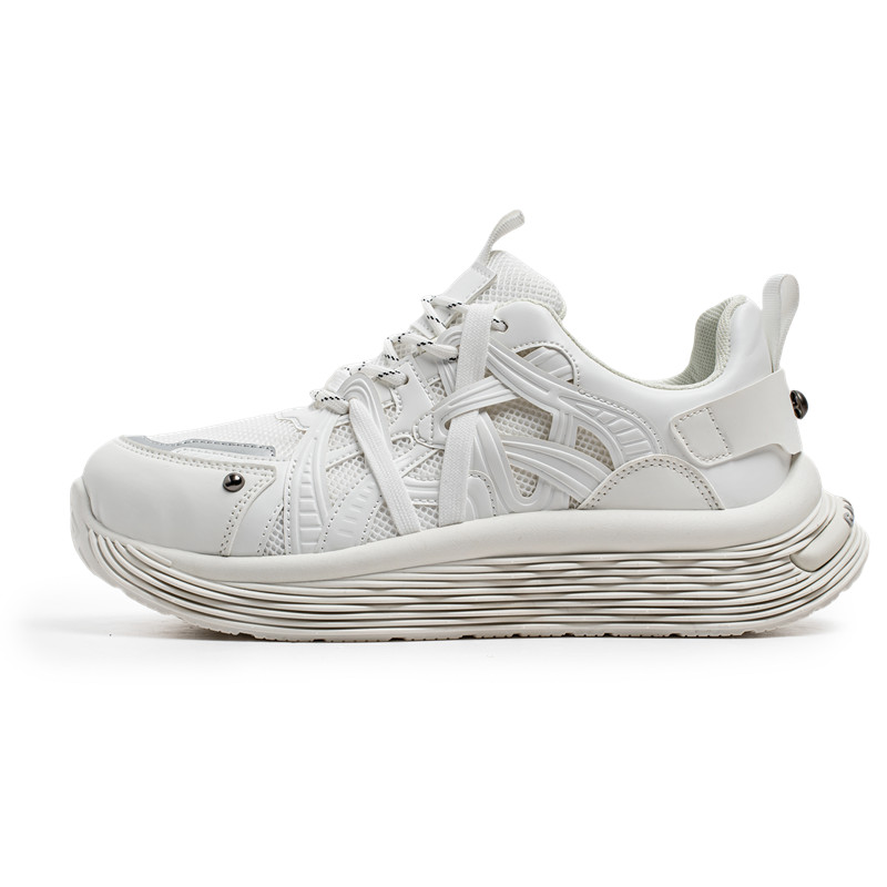 GAISIMA Мужские белые кеды низкие, цвет White 
GAISIMA Мужские белые кеды низкие, цвет White