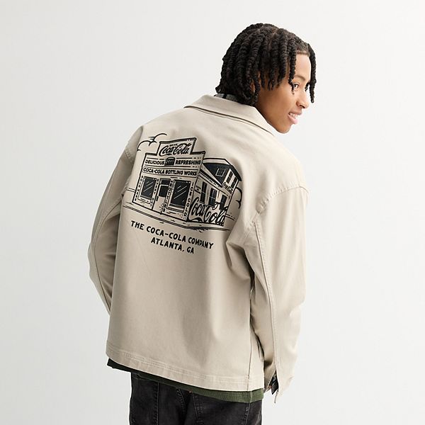 Мужская рабочая куртка coca-cola с принтом Licensed Character
Мужская рабочая куртка coca-cola с принтом Licensed Character