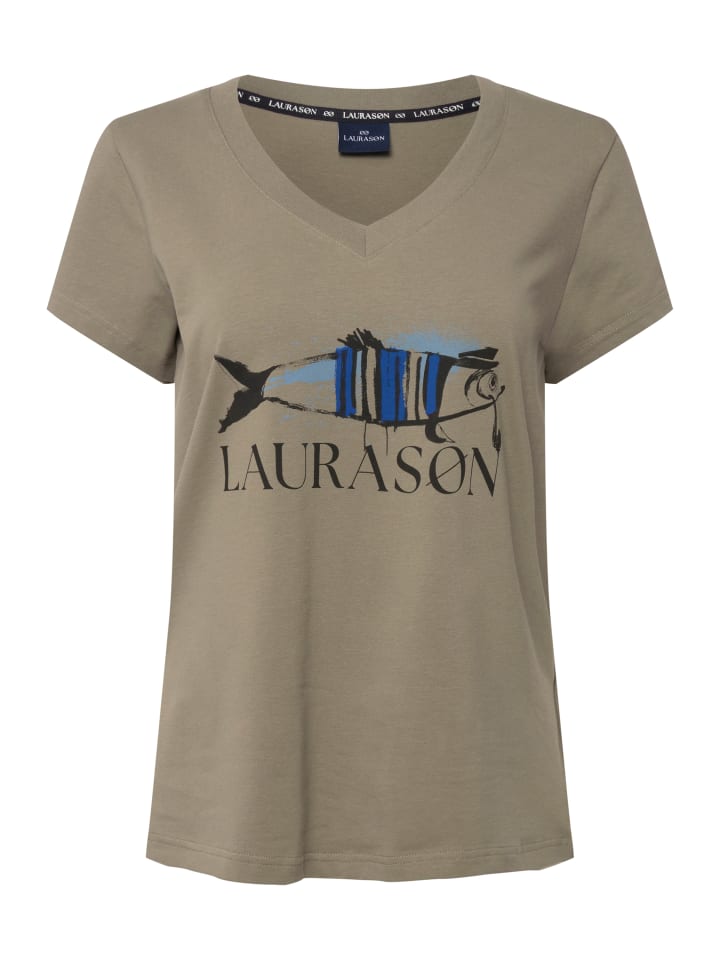 Рубашка каменно-серого цвета LAURASØN
Рубашка каменно-серого цвета LAURASØN