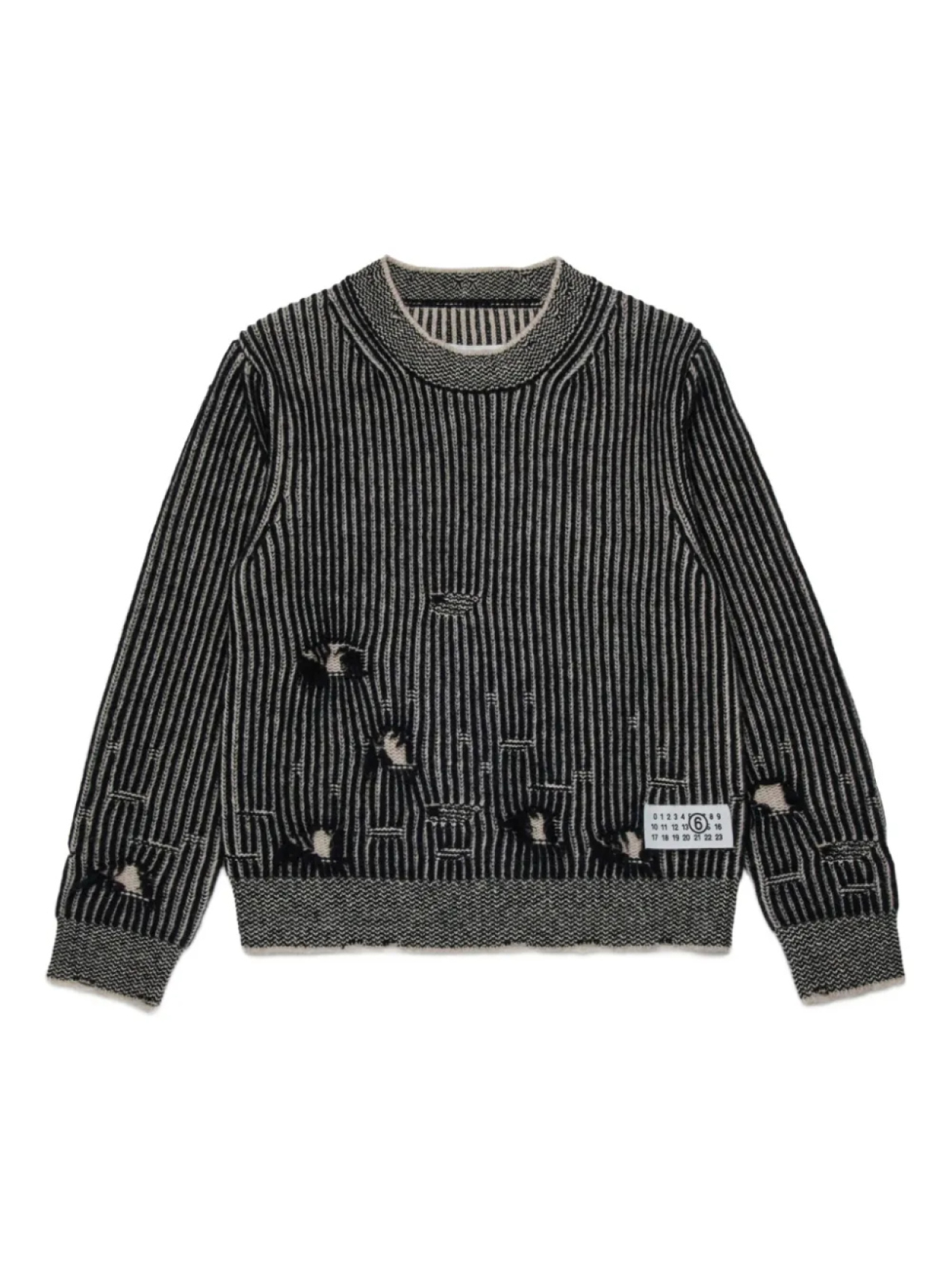 MM6 Maison Margiela Kids шерстяной джемпер, черный
MM6 Maison Margiela Kids шерстяной джемпер, черный