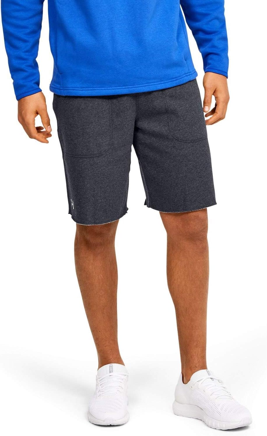 Under Armour мужские флисовые шорты Hustle, Black Light Heather/White
Under Armour мужские флисовые шорты Hustle, Black Light Heather/White