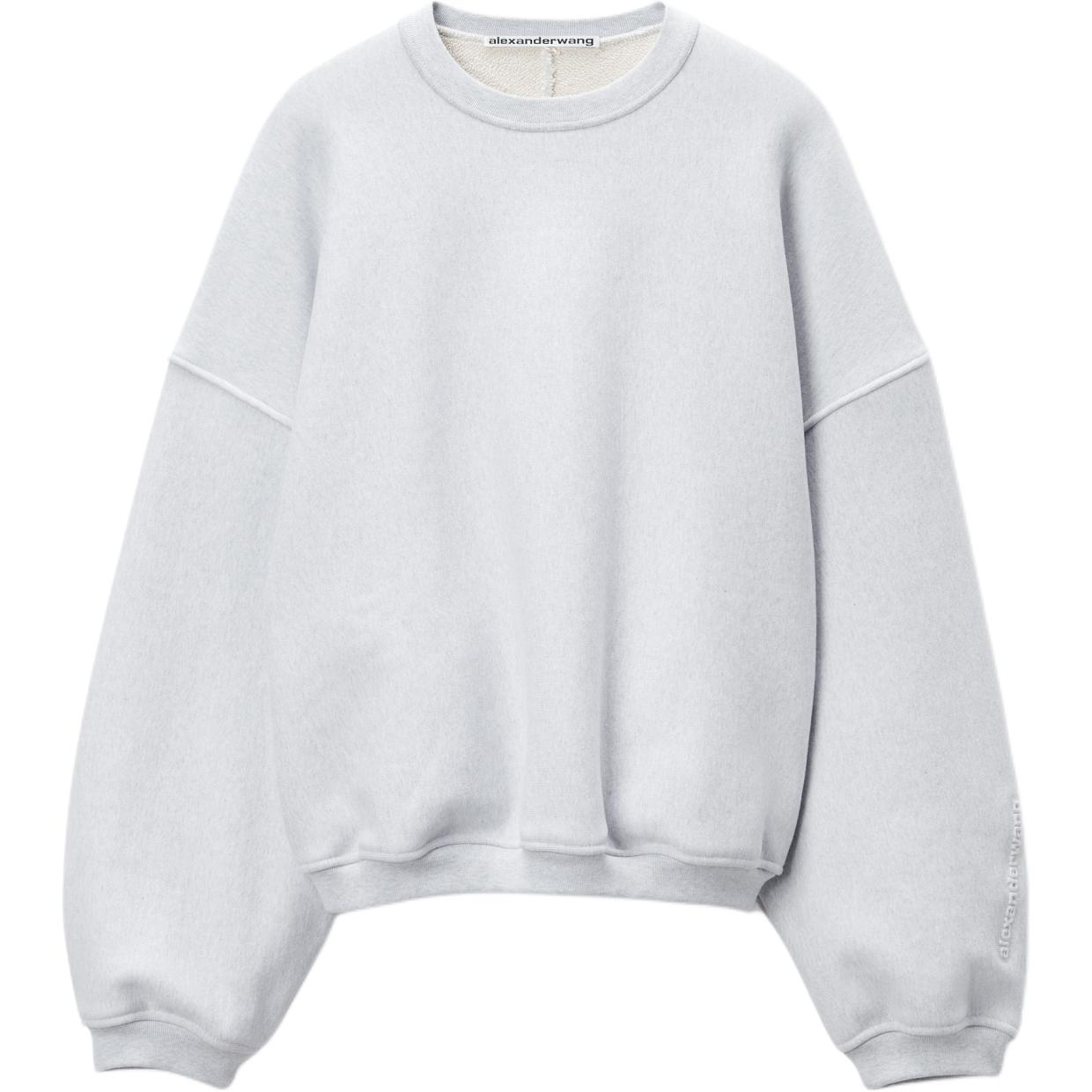 Рубашка Logo embossed Cotton Sweatshirt Alexander Wang, серый
Рубашка Logo embossed Cotton Sweatshirt Alexander Wang, серый