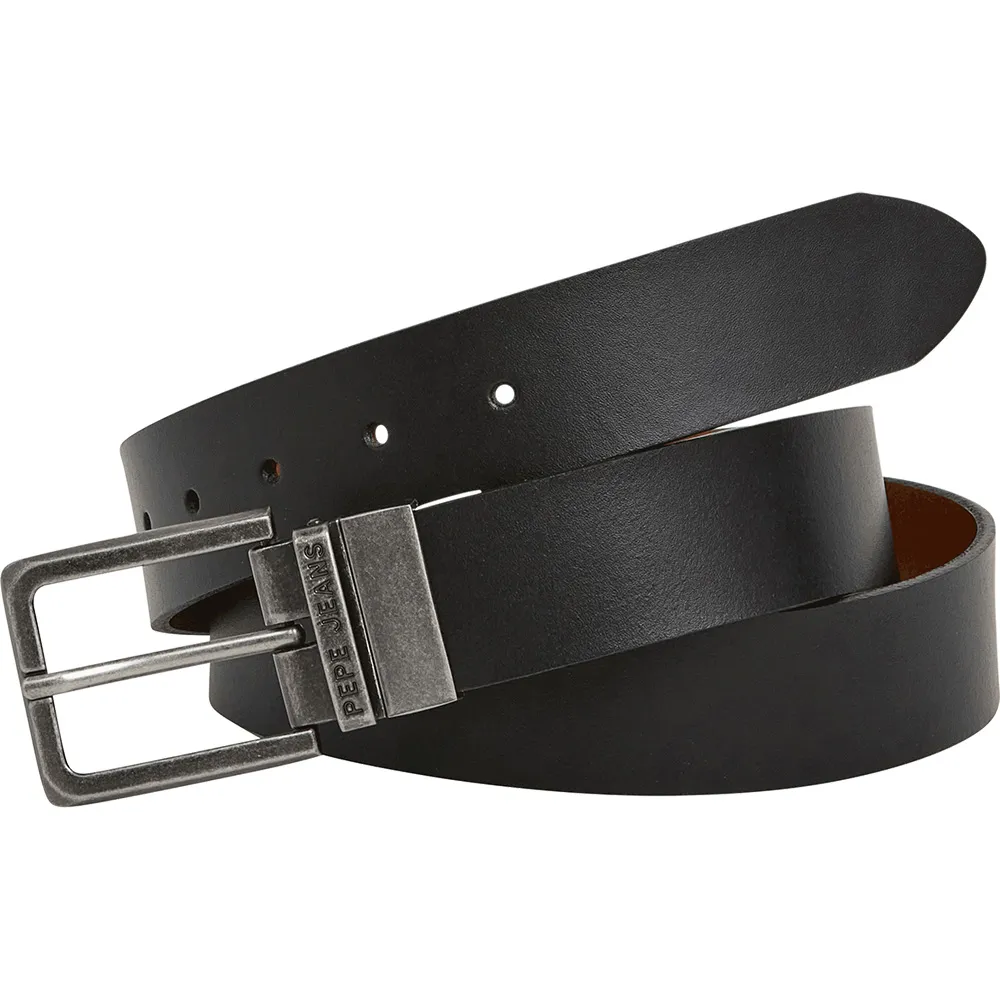 Ремень Pepe Jeans двусторонний, черный
Ремень Pepe Jeans двусторонний, черный