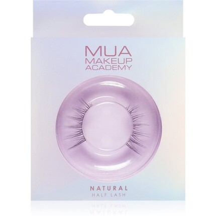 MUA Makeup Academy Натуральные накладные ресницы Half Lash — 2 ресницы
MUA Makeup Academy Натуральные накладные ресницы Half Lash — 2 ресницы