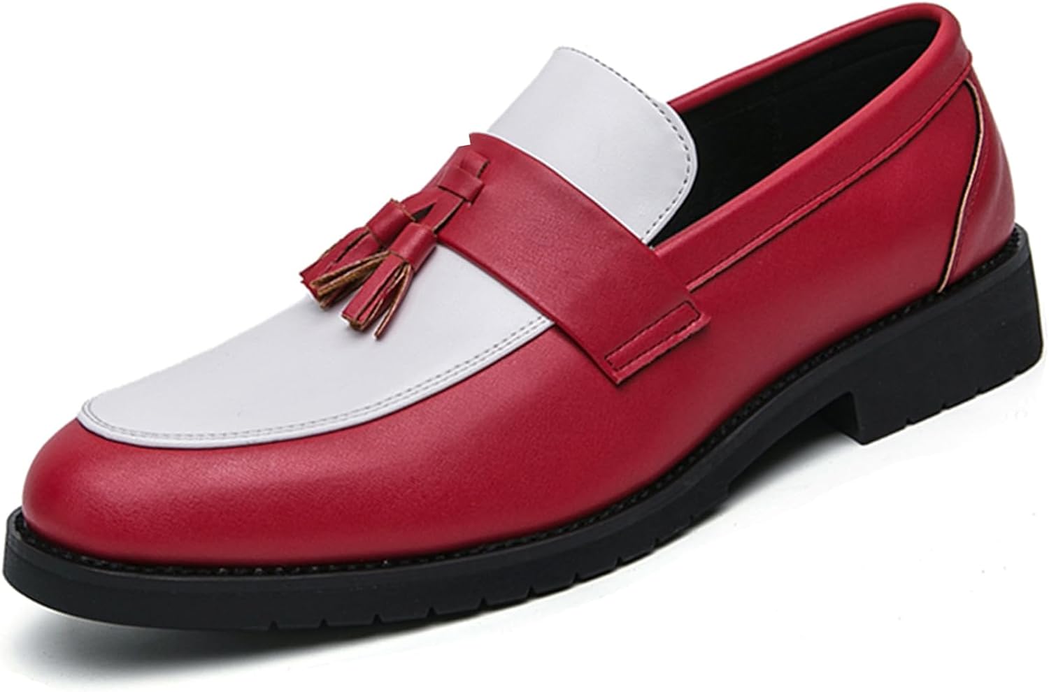 Мужские лоферы с кисточкой NEKGNL на платформе, роскошные, с круглым носком, противоскользящей подошвой, для работы и офиса, летние, дышащие, удобные для прогулок и повседневного ношения Nouriron, белый/красный
Мужские лоферы с кисточкой NEKGNL на платформе, роскошные, с круглым носком, противоскользящей подошвой, для работы и офиса, летние, дышащие, удобные для прогулок и повседневного ношения Nouriron, белый/красный