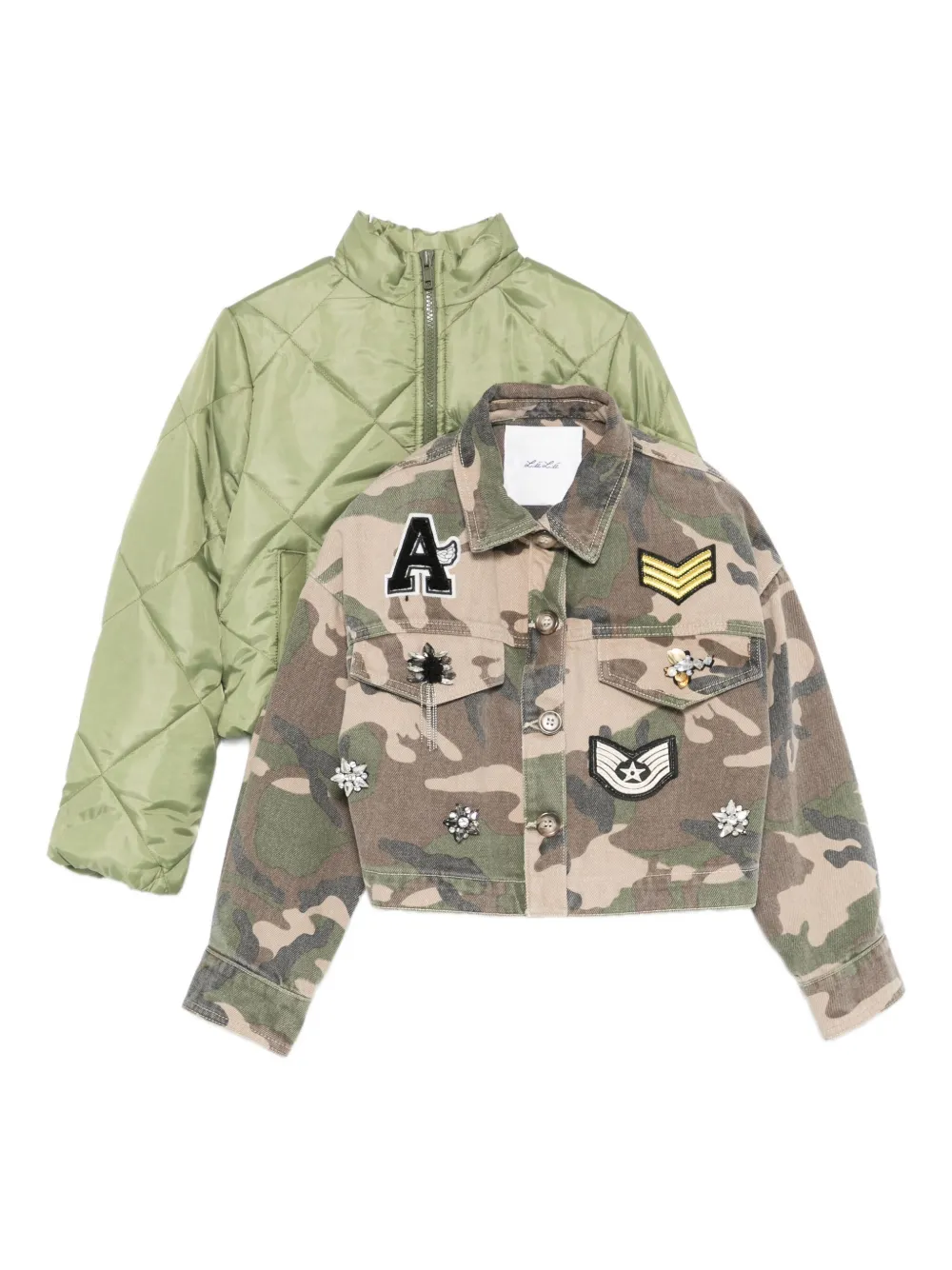 Стёганые куртки на молнии (набор из двух штук) Miss Grant Kids, зеленый
Стёганые куртки на молнии (набор из двух штук) Miss Grant Kids, зеленый