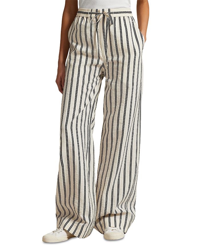 Широкие брюки с полосками из смесового шелка Ralph Lauren, мультиколор
Широкие брюки с полосками из смесового шелка Ralph Lauren, мультиколор