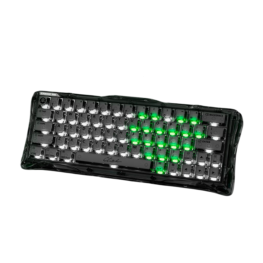 Игровая клавиатура GravaStar V60 Night Shadow. черный/прозрачный
Игровая клавиатура GravaStar V60 Night Shadow. черный/прозрачный