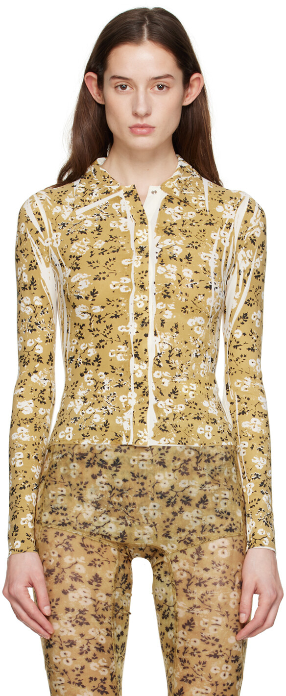 Желтая клетчатая рубашка KNWLS
Желтая клетчатая рубашка KNWLS