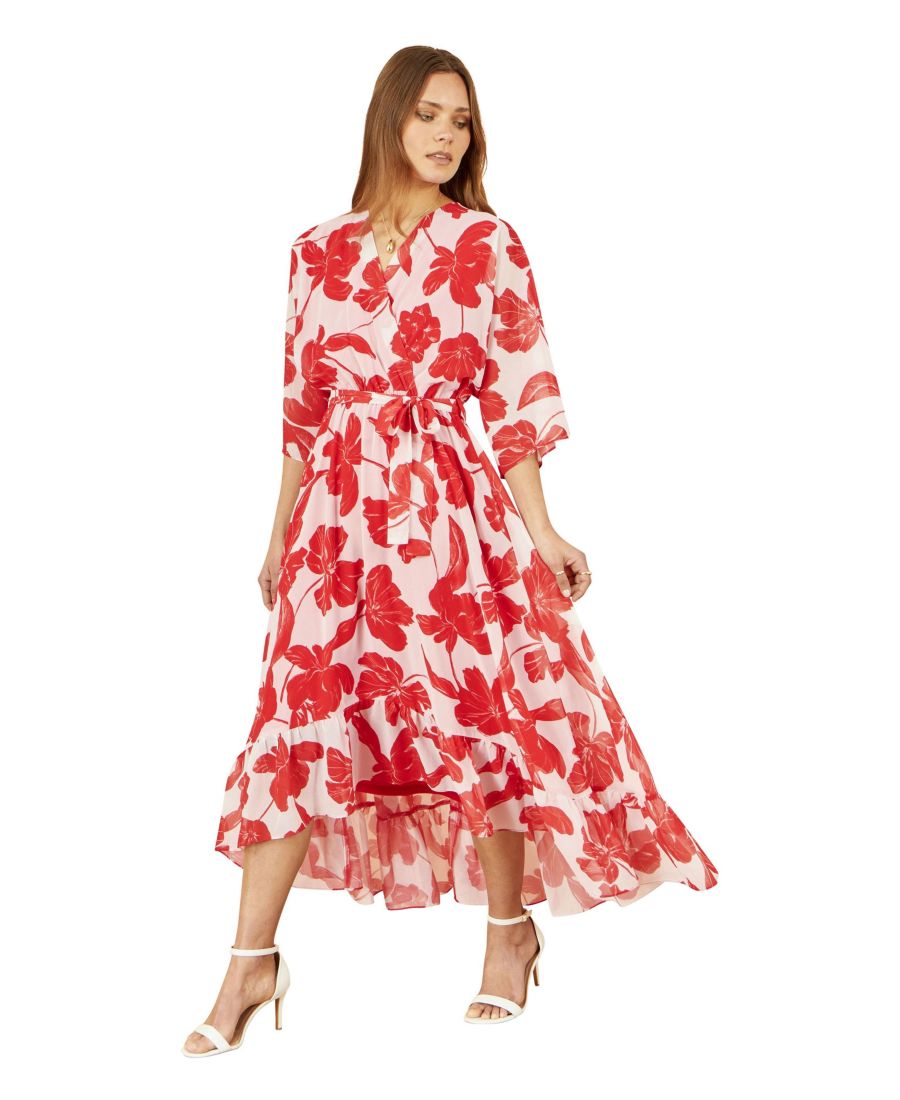 Женское платье-кимоно с рукавами миди и асимметричным подолом, запахивающееся Yumi, Red
Женское платье-кимоно с рукавами миди и асимметричным подолом, запахивающееся Yumi, Red