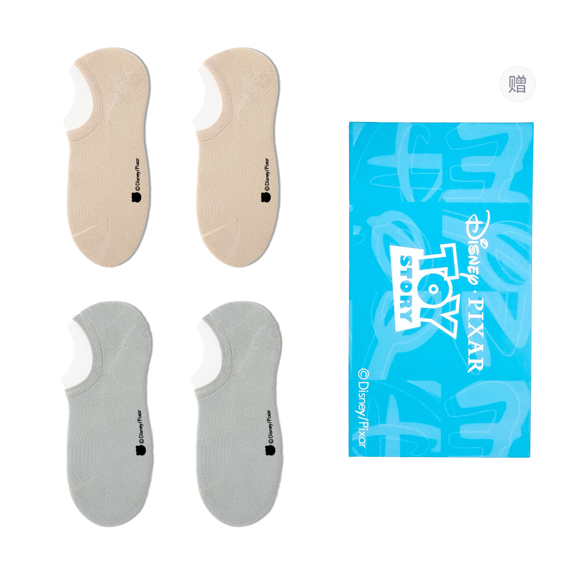 Ноу-шоу носки унисекс шопер 4 шт Disney, хаки/светло-серый
Ноу-шоу носки унисекс шопер 4 шт Disney, хаки/светло-серый