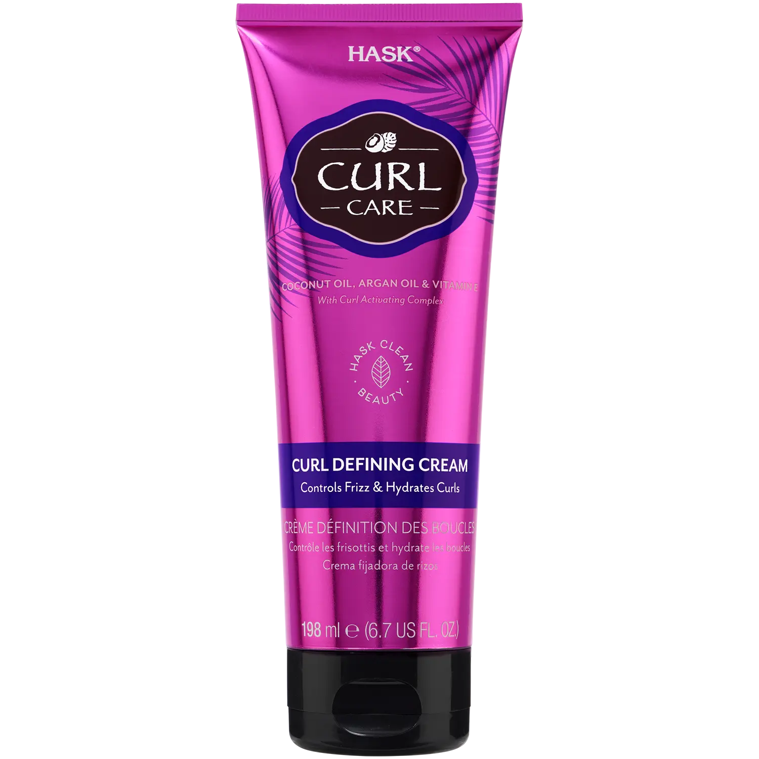 Hask Curl Care крем для укладки локонов, 198 мл
Hask Curl Care крем для укладки локонов, 198 мл