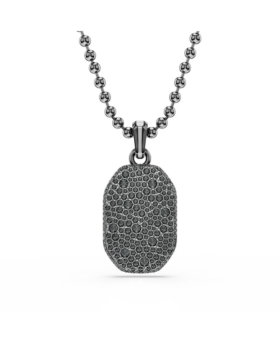 Ожерелье Dextera с восьмиугольной подвеской и рутениевым покрытием Swarovski, Black
Ожерелье Dextera с восьмиугольной подвеской и рутениевым покрытием Swarovski, Black