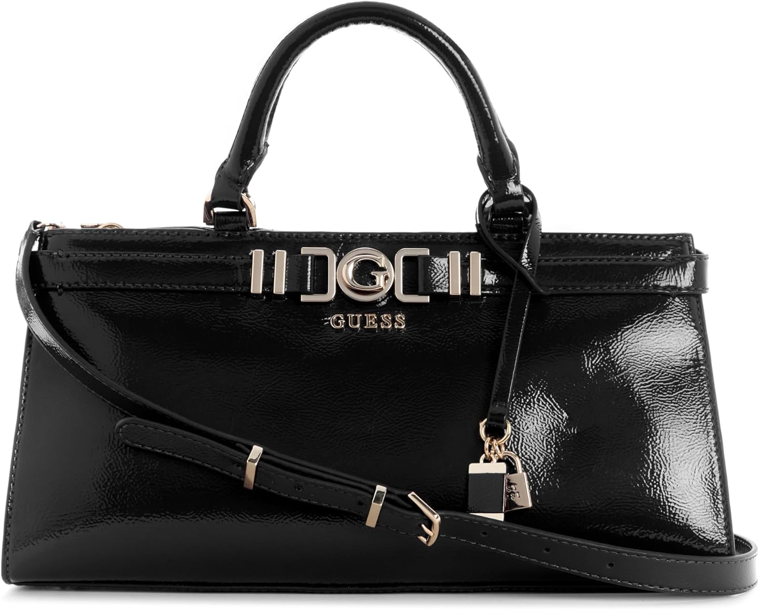 Сумка-саквояж GUESS из коричневой кожи, Black Floral Print
Сумка-саквояж GUESS из коричневой кожи, Black Floral Print