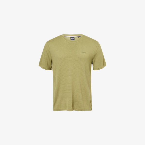 Футболка-поло Boss из эластичного трикотажа, зеленый
Футболка-поло Boss из эластичного трикотажа, зеленый