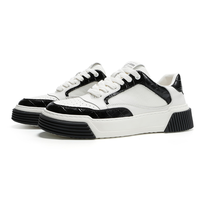Водонепроницаемые, легкие и дышащие низкие мужские кроссовки для скейтбординга ZUOSAISI, Black White 
Водонепроницаемые, легкие и дышащие низкие мужские кроссовки для скейтбординга ZUOSAISI, Black White