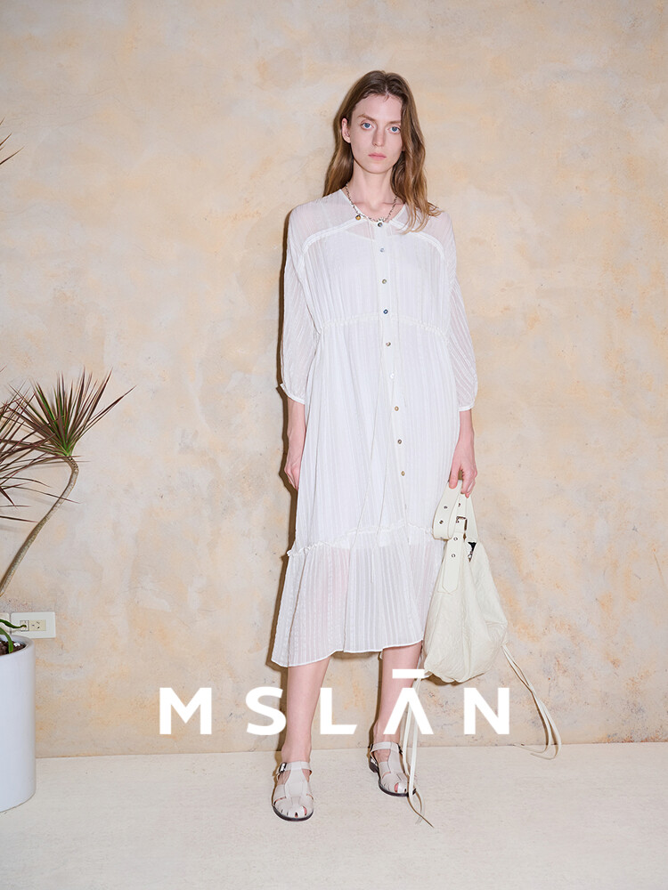 Платье летнее Mslan с v-образным вырезом и бретелями, кремовый
Платье летнее Mslan с v-образным вырезом и бретелями, кремовый