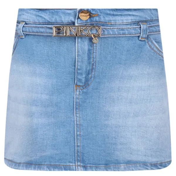 Джинсовая юбка-брюки Pinko Up, синий
Джинсовая юбка-брюки Pinko Up, синий