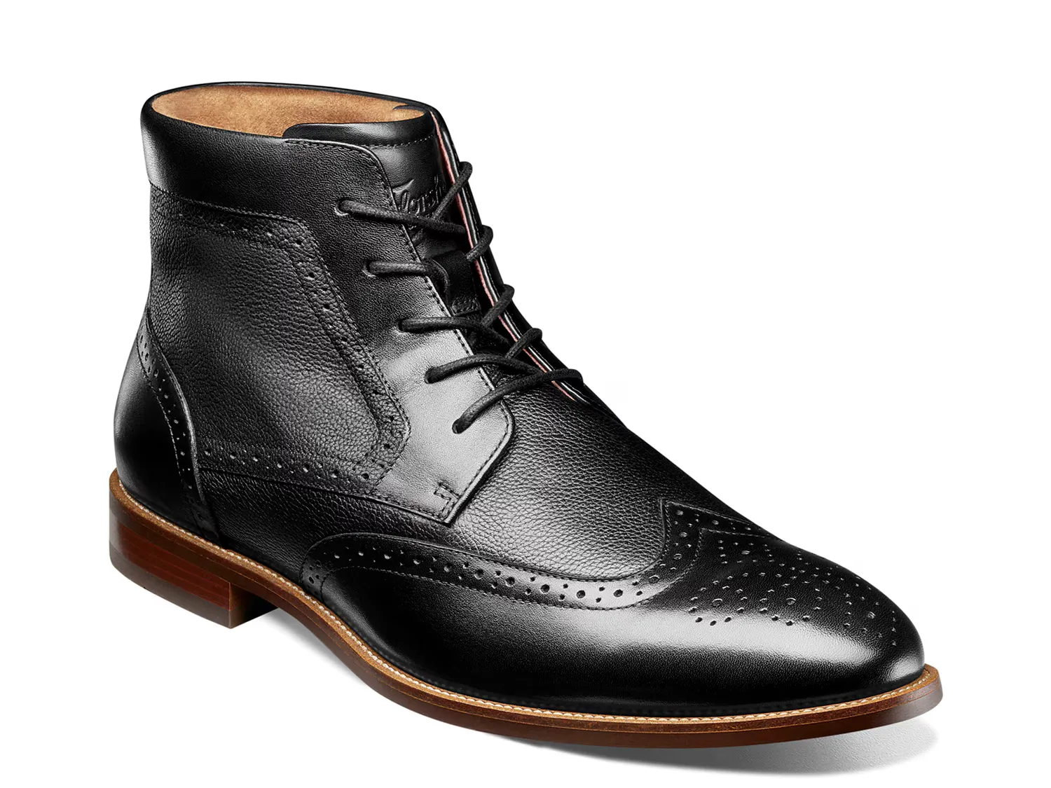 Сапоги Rucci Wingtip Boot Florsheim, черный 
Сапоги Rucci Wingtip Boot Florsheim, черный