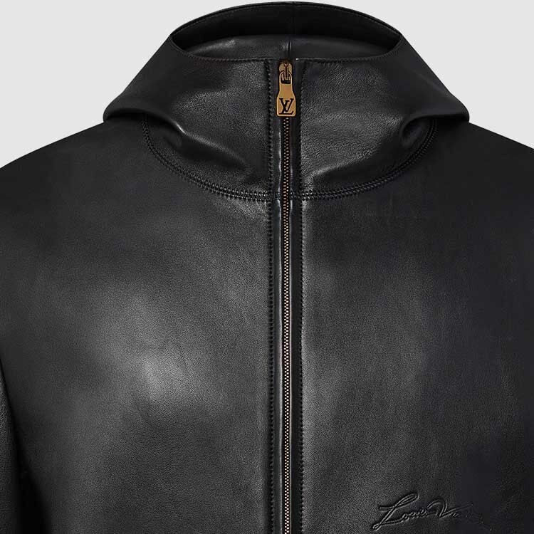 Кожаная куртка мужская черная Louis Vuitton, черный
Кожаная куртка мужская черная Louis Vuitton, черный