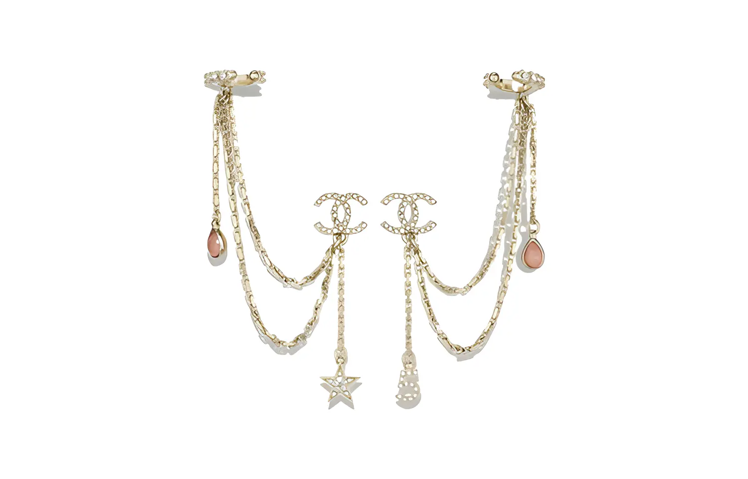 CHANEL Металлические, Diamond Серьги Women's Gold
CHANEL Металлические, Diamond Серьги Women's Gold